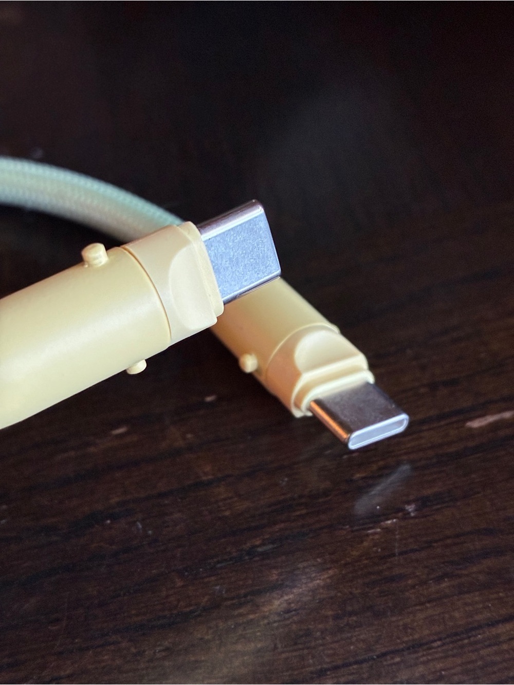 Strawberry Shortcake USB-C Keychain Charging Cable - Green 24” - Picture 6 of 11